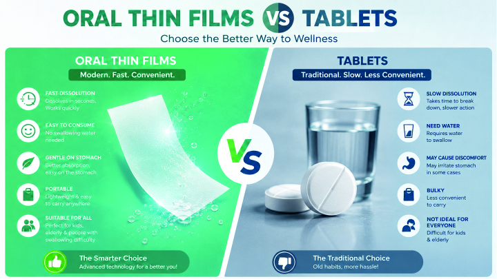 Oral Thin Films Vs Tablets